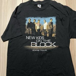 2009 New Kids On The Block “The Block” Tour‎ Shirt